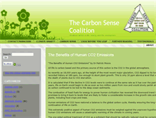 Tablet Screenshot of carbon-sense.com